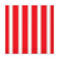 Red & White Stripes Luncheon Napkins